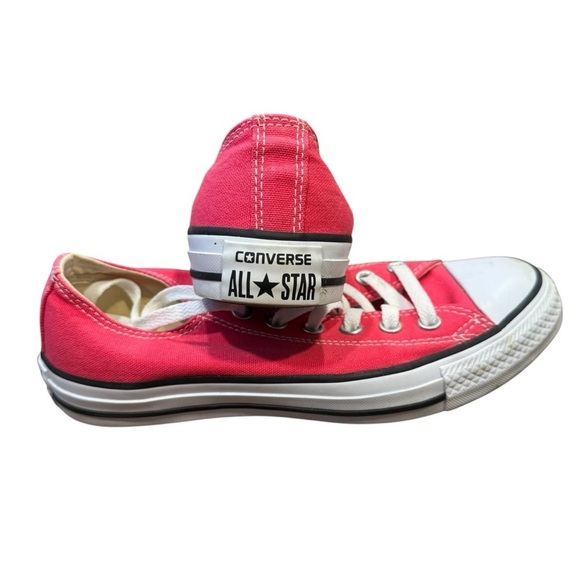 Converse Red and White Sneakers - Picture 2 of 7
